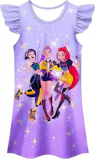 K Pop Night Gowns