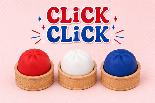 Dumpling Clickers - Ready to Ship!