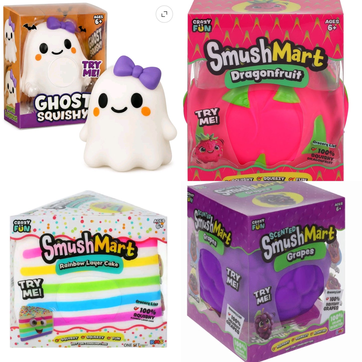 Authentic Smushmart Toys