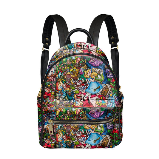 Stained Glass Alice Bookbag - Preorder
