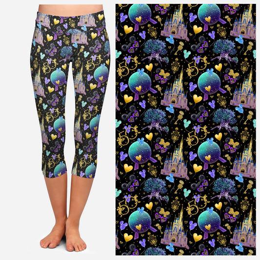 50th Leggings Capri Length