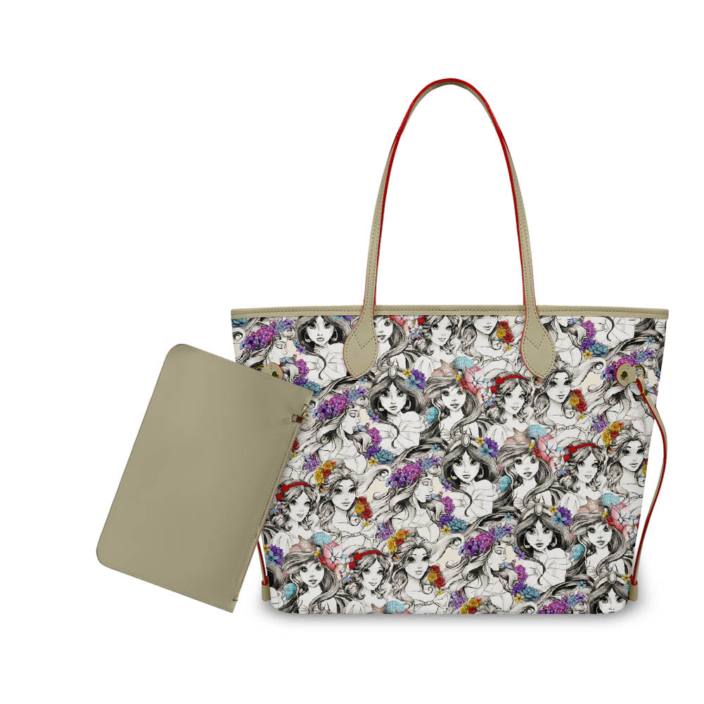 Princess Sketch Neverfull Purse - Preorder