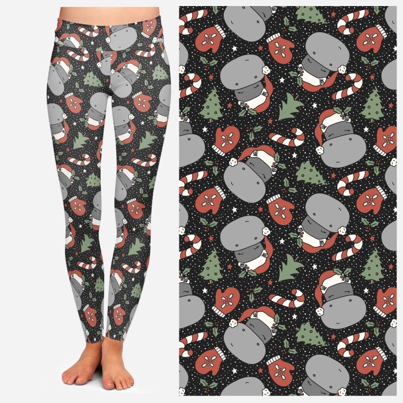 Christmas Hippos