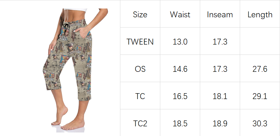 Hearsay Capri JOGGER Pants with Pockets