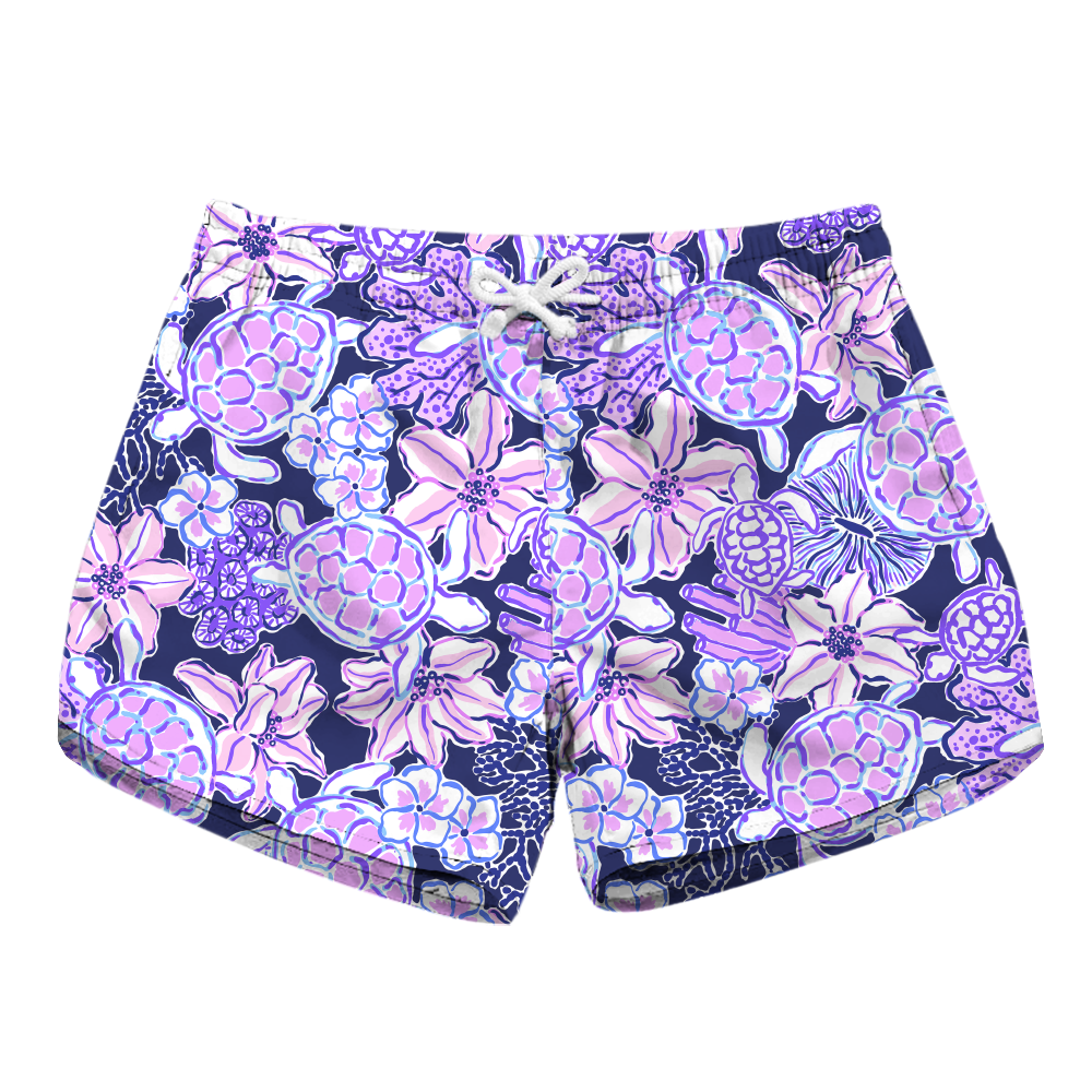 Tropical Turtles Shorts
