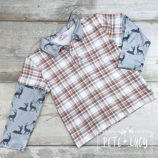 Oh My Deer Boy's Shirt